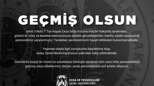 İzmir Cezaevi'nde güvenlik önlemleri