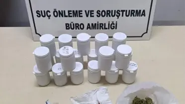 Operasyon sırasında ele geçirilen maddeler