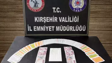 Kırşehir'de kumar operasyonu