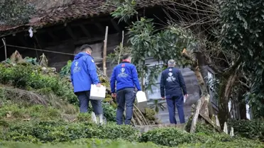 TDV Kış Kampanyası dağıtım anı