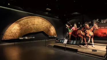 Müzede yürütülen bakım çalışmaları