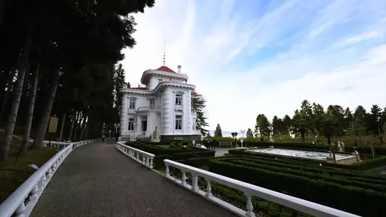 Atatürk Köşkü'nün dış cephesi, Trabzon 2025