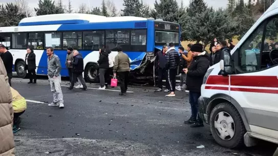 Kaza sonrası çekilen ana fotoğraf