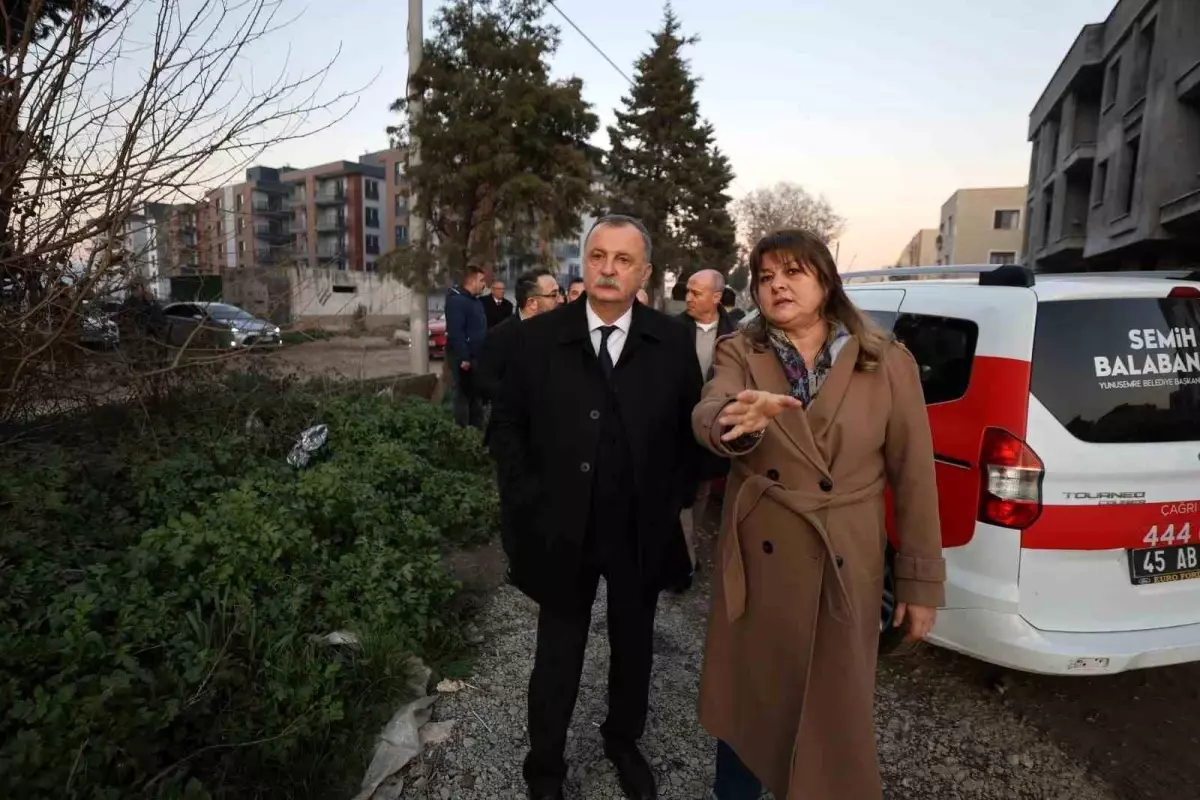 Balaban, Muradiye Mahallesi'nde Altyapı Projesinin Hızını Değerlendirdi