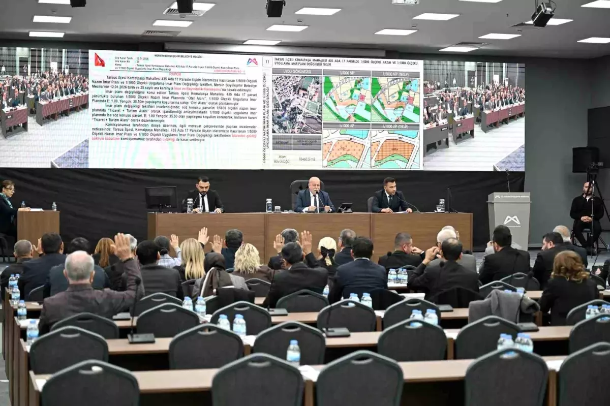 Mersin Büyükşehir Meclisi'nde 2,5 Milyar TL Borçlanma Teklifi Gündeme Alındı