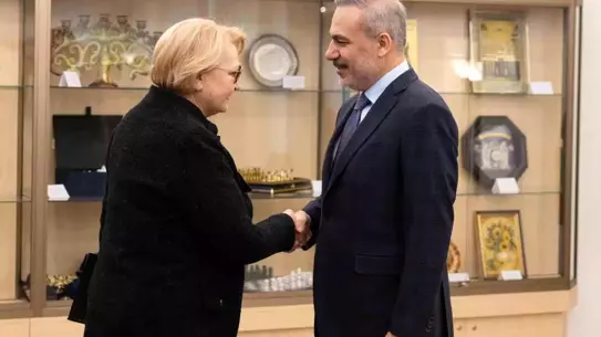 Bakan Fidan ve Litvanya yetkilileri