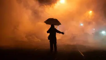Protestoların yoğun olduğu Minnesota sokakları