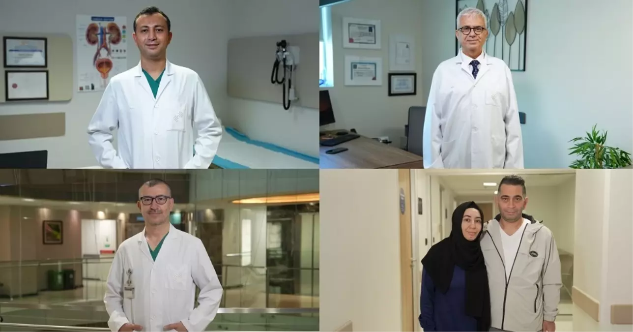 Çapraz Böbrek Nakliyle Hayata Yeniden Başlayan İki Aile