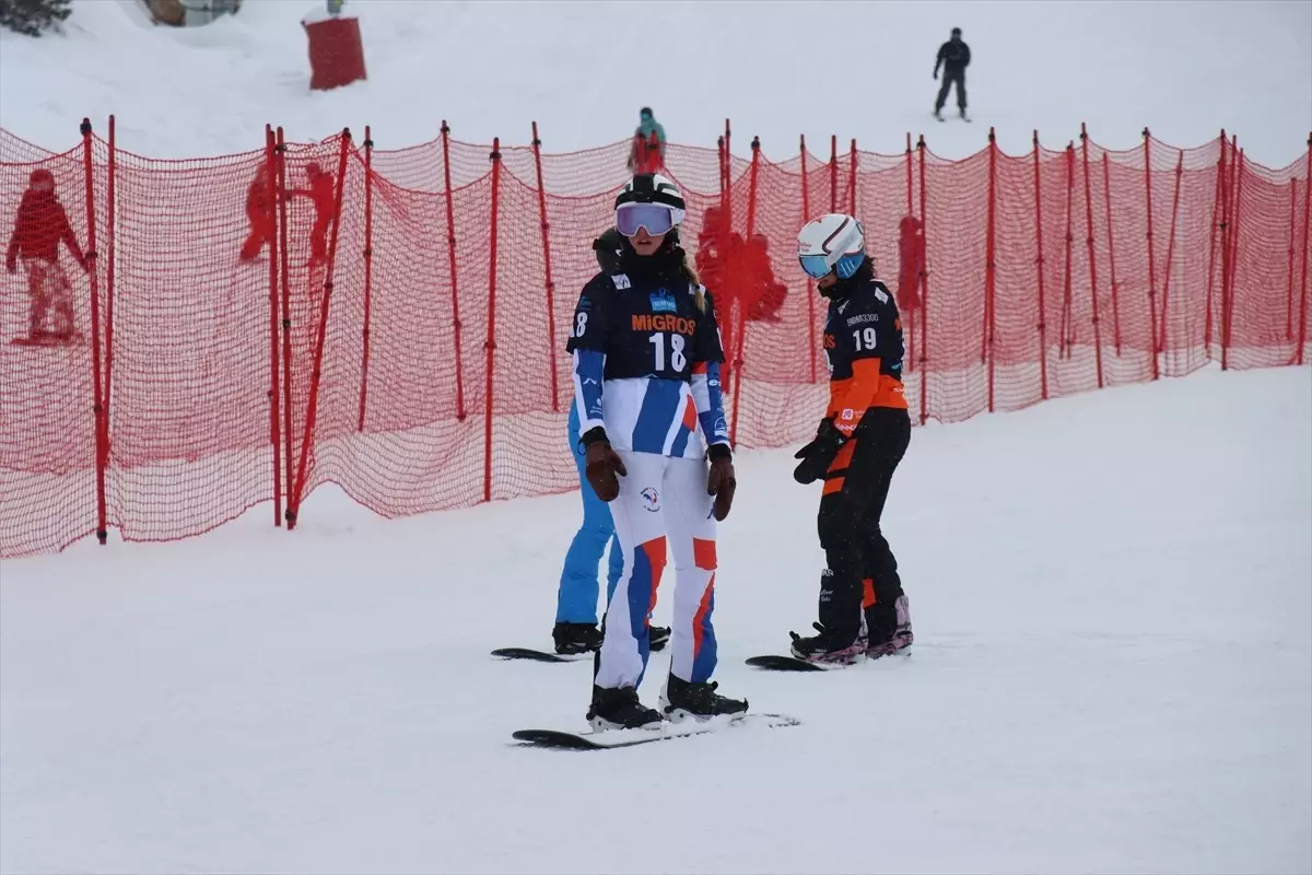 Erzincan'da Snowboard Cross Avrupa Kupası Heyecanı Başlıyor