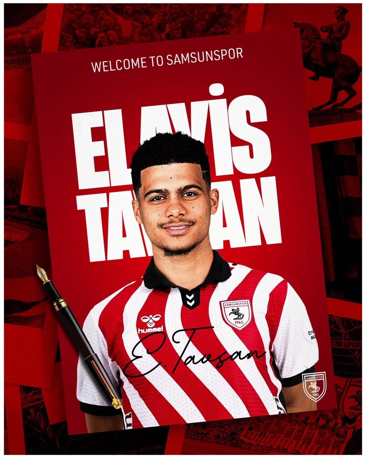 Samsunspor, Hollandalı Forvet Elayis Tavşan'ı 4,5 Yıllık Sözleşmeyle Kadrosuna Katıyor