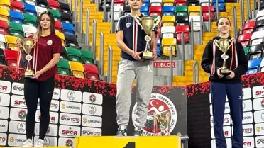 Turnuva sırasında çekilmiş aksiyon fotoğrafı