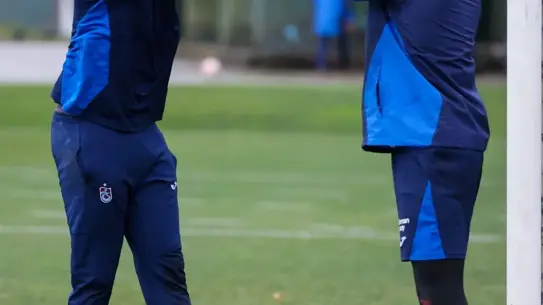 Trabzonspor'un Kocaelispor maçına hazırlık görüntüsü