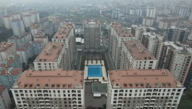 Rezidansın iç kısmındaki lüks tasarım