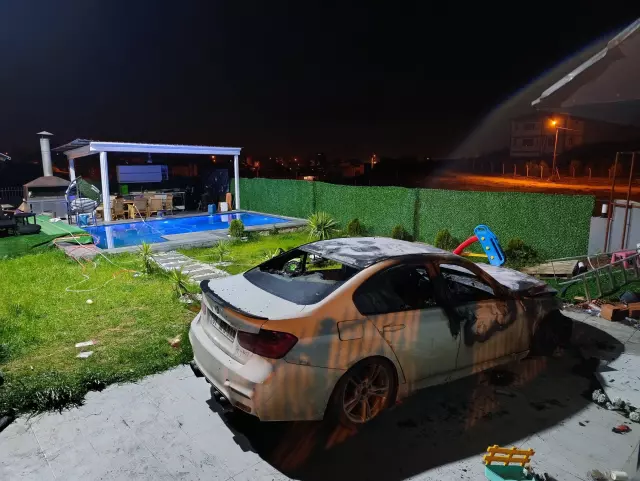 Olay yerinde polis ekipleri