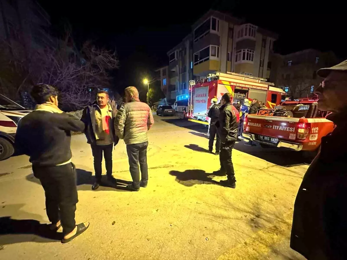 Beypazarı'nda Bacadan Çıkan Alevler Hızlıca Kontrol Altına Alındı