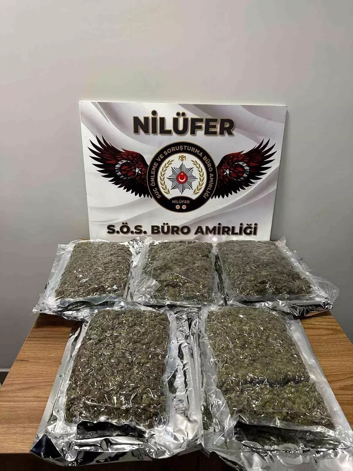 Bursa’da 3,5 Kilogram Esrar Ele Geçirildi: 2 Şüpheli Tutuklandı