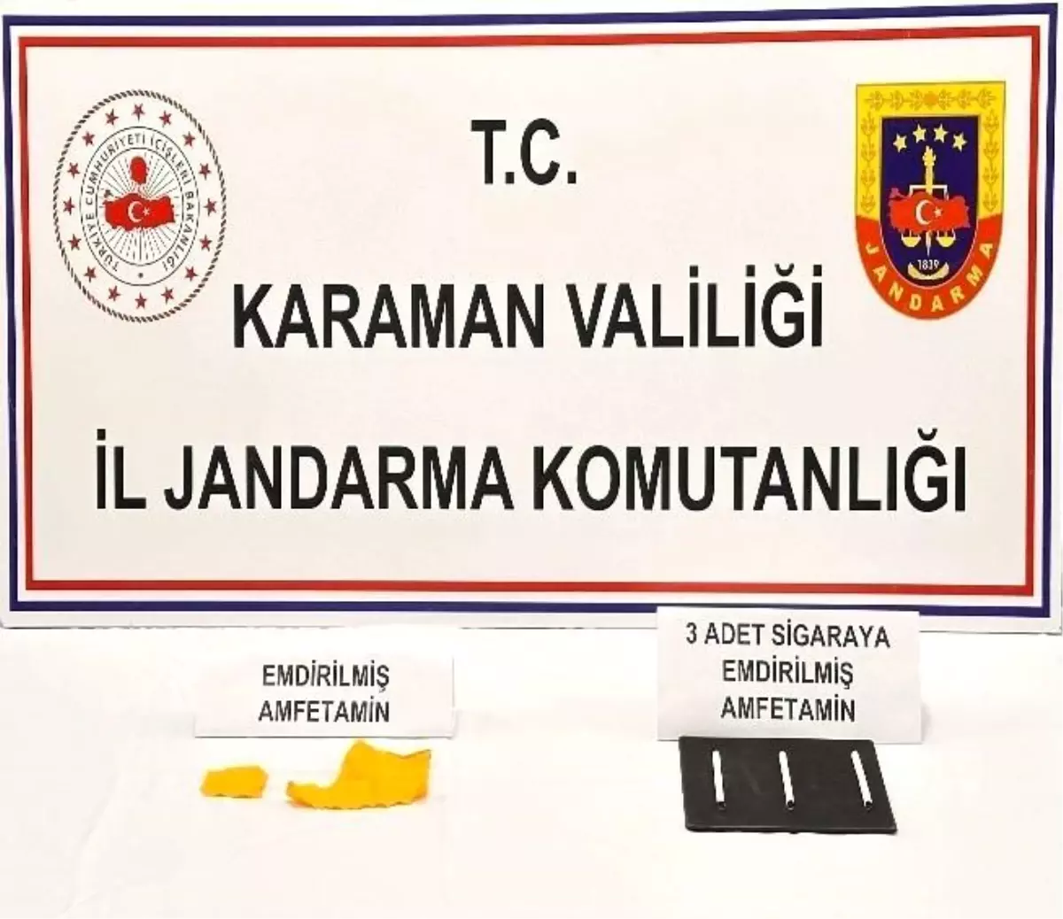 Karaman’da Jandarma, Peçete ve Sigara İçine Saklanan Uyuşturucuyu Çökertti: 12 Şüpheli Tutuklandı