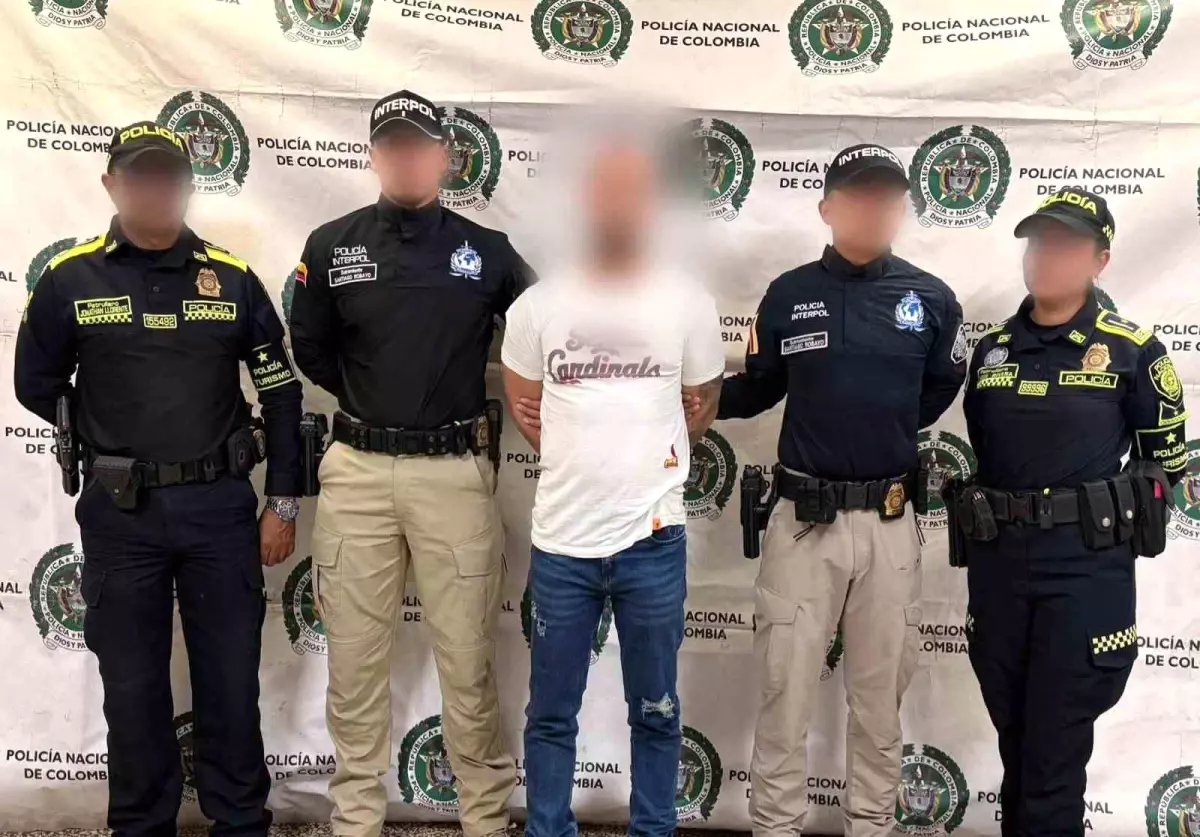 Interpol, Kolombiya'da Türk Uyuşturucu Kaçakçısını Gözaltına Aldı