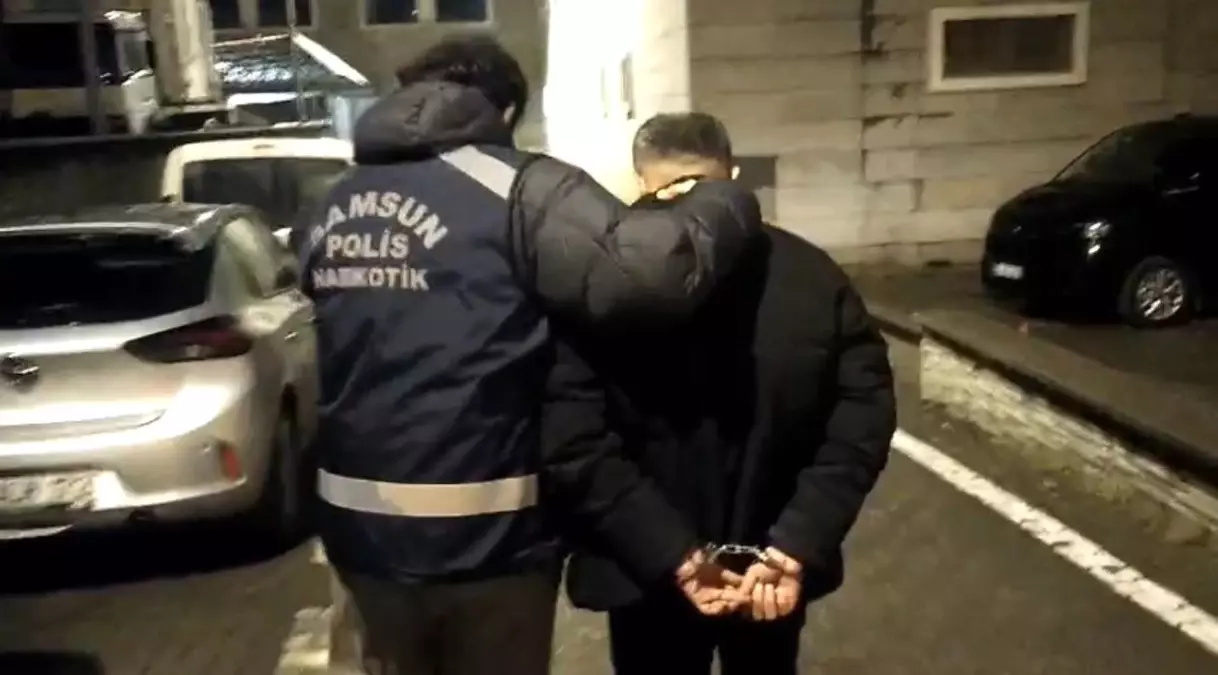 Samsun’da Uzun Süreli Uyuşturucu Operasyonu Sonuçlandı: S.H. Tutuklandı