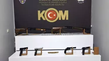 Niğde’de Silah Kaçakçılığına Yönelik Operasyon: 9 Şüpheli Gözaltında
