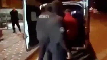 Emniyet ekiplerinin müdahalesi