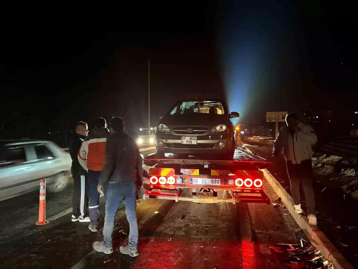 İncirliova’da Zincirleme Trafik Kazası: İki Yaralı