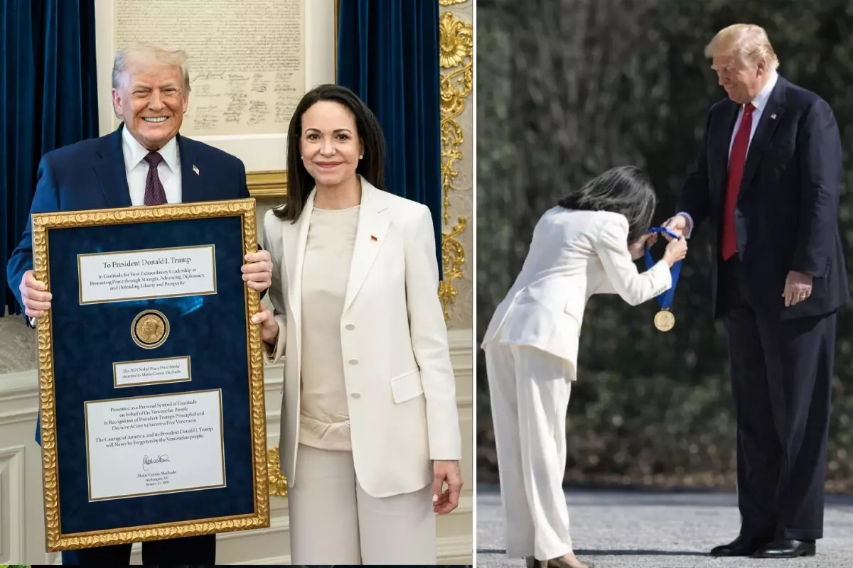 Machado'nun Nobel Barış Ödülü Sunumu Trump'a Yapıldı: Venezuela'da Tepkiler Büyüyor