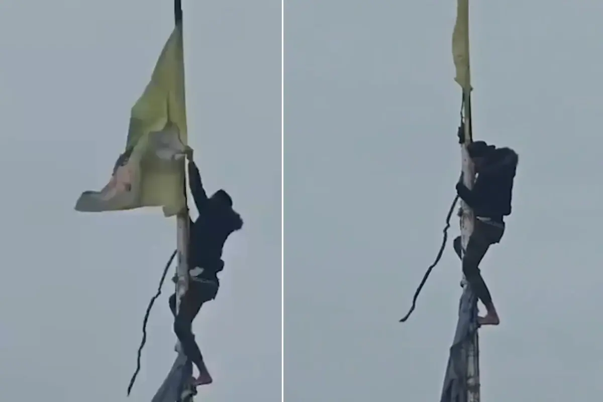 Suriye Halkı, Terör Simgelerini Yırtarak Geri Dönüşünü Kutladı