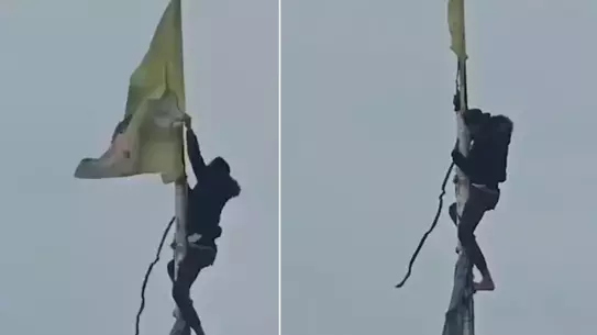 Suriye Halkı, Terör Simgelerini Yırtarak Geri Dönüşünü Kutladı