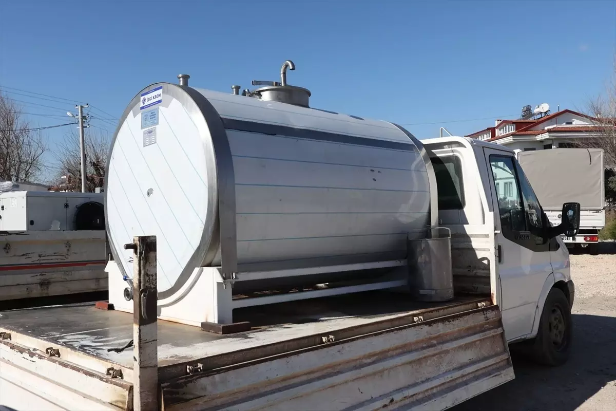 Muğla’da Süt Üreticilerine Soğutma ve Transfer Ekipmanları Destekleniyor