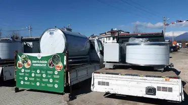 Muğla Büyükşehir Belediyesi'nden Süt Üreticilerine Soğuk Zincir Desteği
