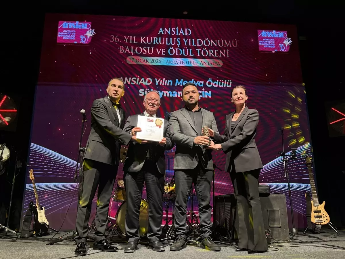 ANSİAD 36. Yıl Dönümünü Vali Şahin ve Üyelerle Coşkuyla Kutladı