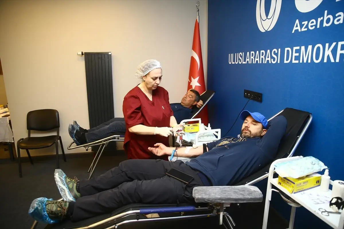 Azerbaycan’da 20 Ocak Katliamı Kurbanlarına Destek: Kan Bağışı Kampanyası