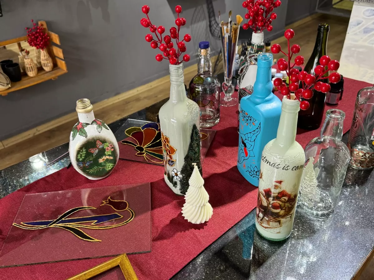 Ordu’da Atık Camlar, Takı ve Süs Eşyasına Dönüştürüldü