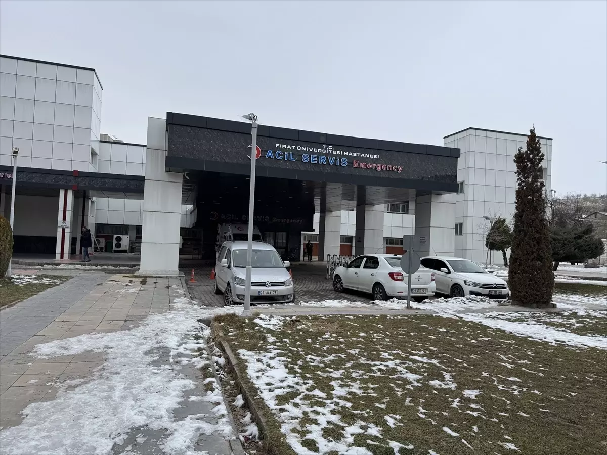 Elazığ'da Doğal Gaz Sızıntısı Şüphesiyle 8 Kişi Hastaneye Kaldırıldı