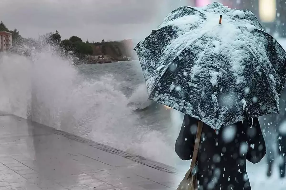 İstanbul’da Kar ve Fırtına Alarmı: Valilikten Acil Uyarı