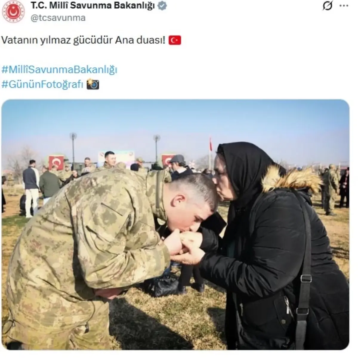 MSB'den Anne Duası: Vatanın Yılmaz Gücünün Sembolü
