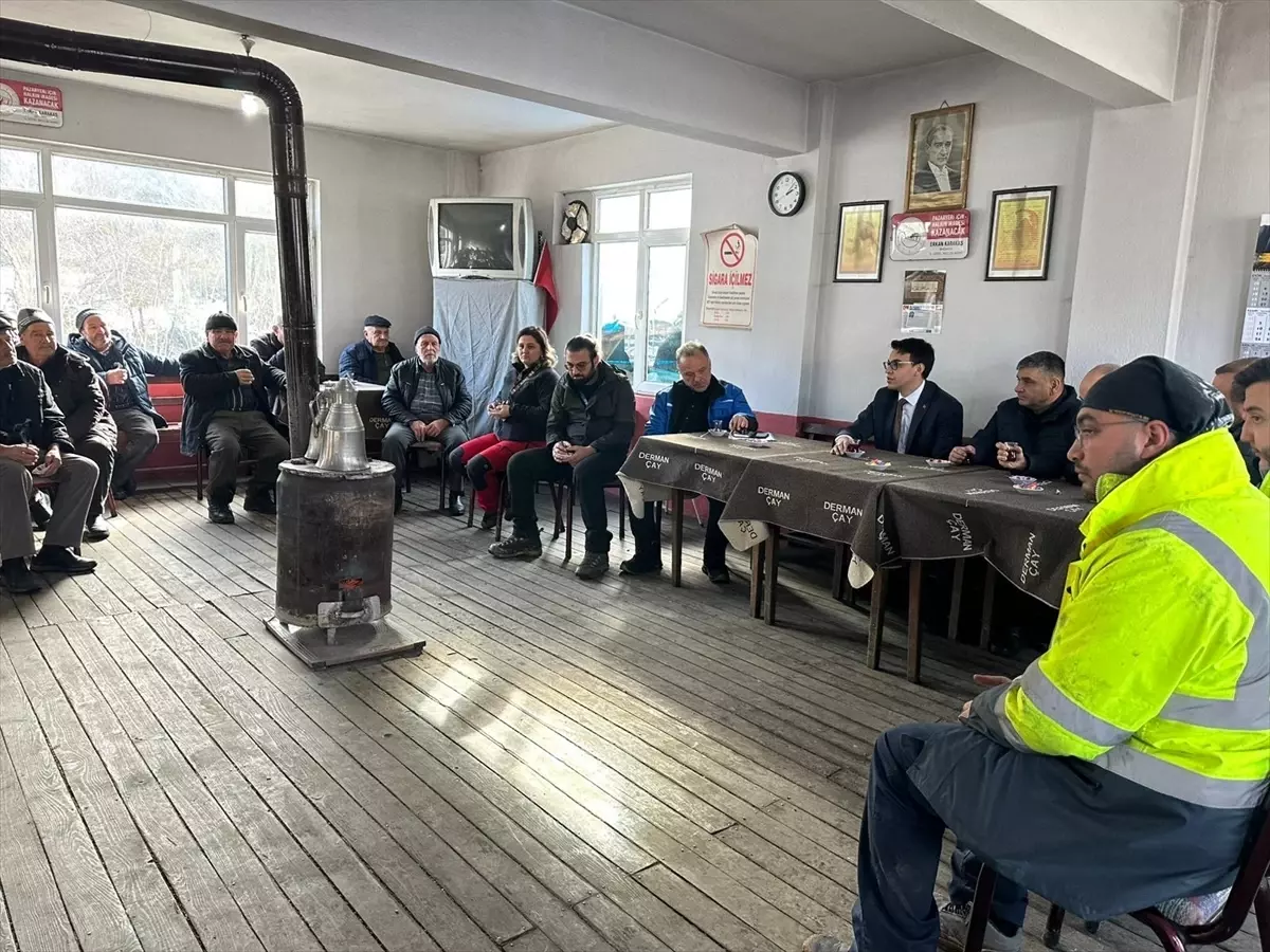 Kaymakam Kara, Sarıdayı Köyü'nde Vatandaşlarla Buluştu