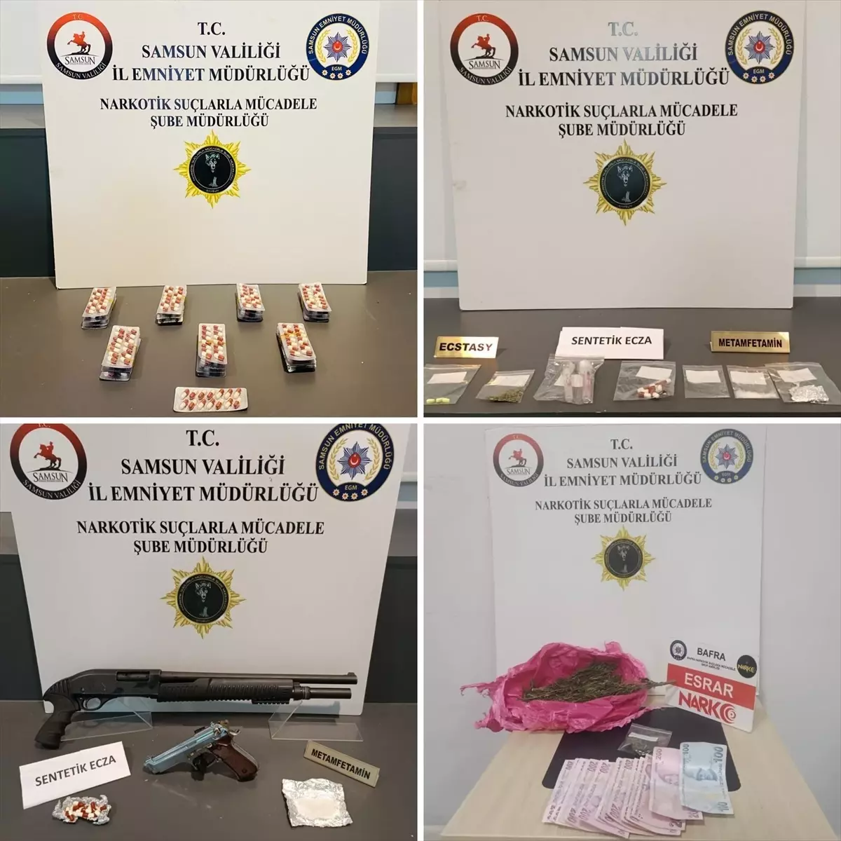 Samsun’da Büyük Uyuşturucu Operasyonu: 6 Şüpheli Gözaltına Alındı