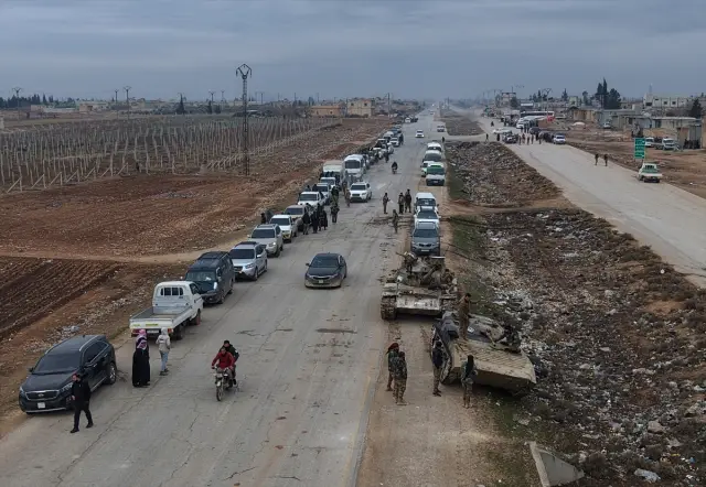 Suriye ordusu bölgeye ilerliyor