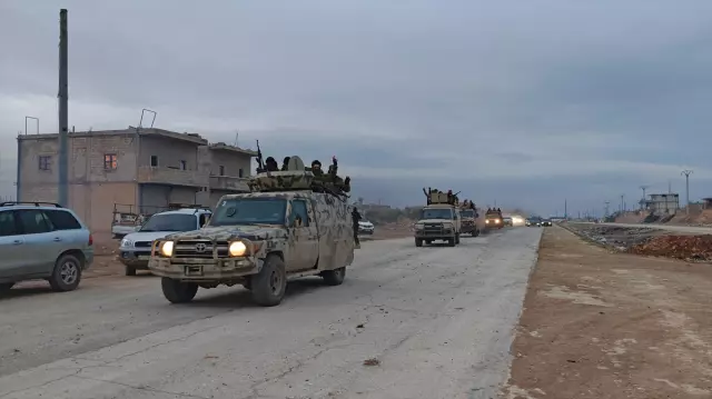 Suriye askerlerinin bölge haritası