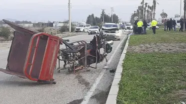 Kazanın gerçekleştiği yol kesiti