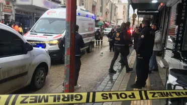 Kahta sokaklarında çatışma anı