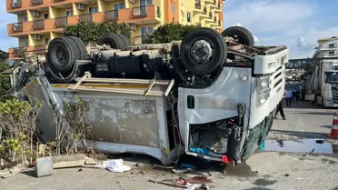 Kaza anındaki güvenlik kamerası görüntüsü
