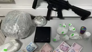 Kaçak hükümlünün saklandığı hobi bahçesinin iç görüntüsü