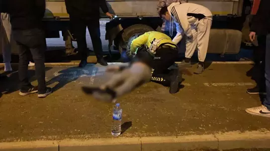 Kaza sonrası hasarlı hafif ticari araç