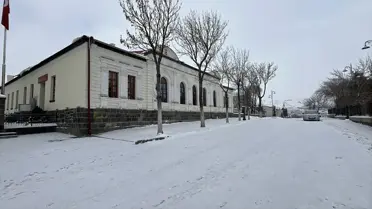 Kars ve Ardahan kar yağışı görüntüsü