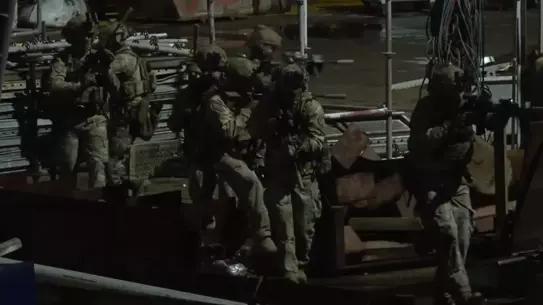 Komando birimlerinin ana tatbikat fotoğrafı