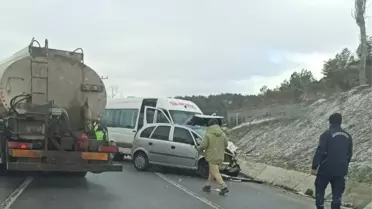 Bolu’da Buzlu Yol Kazası: 1 Ölü, 9 Yaralı