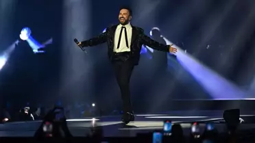 Tarkan konser sahnesi